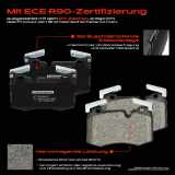 4x Bremsbeläge Vorderachse für MINI Mini Mini Cabriolet R56 R57 R55 R58 R59 2006-2015