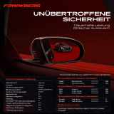 1x Außenspiegel Rechts für Opel Vivaro A Pritsche Combi Nissan Primastar Bus Renault