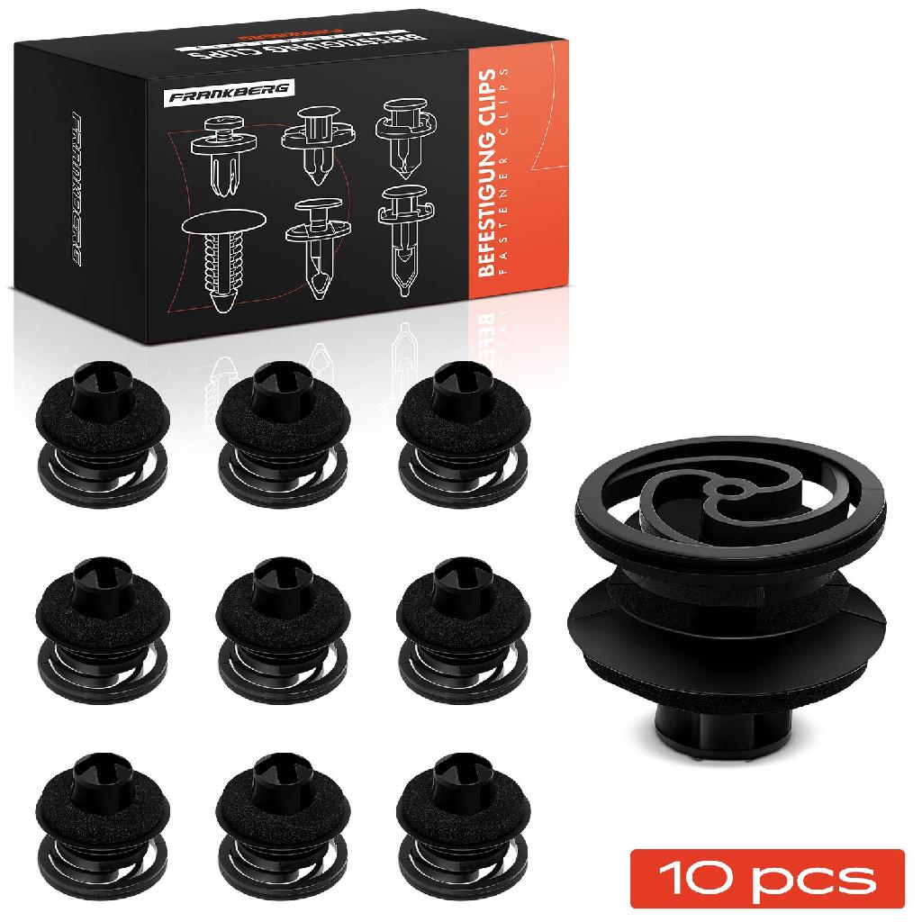 Frankberg 10x Befestigungsclips Türverkleidung für VW Golf 4 Bora Passat Seat Ibiza Skoda