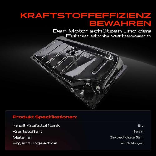 Frankberg 1x Kraftstofftank Kraftstoffbehälter für VW Kaefer Cabriolet 15 1.2L-1.5L Bild Frankberg 1x Kraftstofftank Kraftstoffbehälter für VW Kaefer Cabriolet 15 1.2L-1.5L