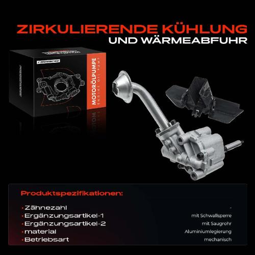 Frankberg 1x Ölpumpe für VW Golf I 17 II III 1H1 Jetta I II Polo Classic Passat Seat Bild Frankberg 1x Ölpumpe für VW Golf I 17 II III 1H1 Jetta I II Polo Classic Passat Seat