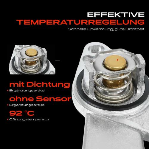 Frankberg 1x Thermostat Kühlmittel für Opel Ascona C Astra F G Corsa A CC Kadett E Vectra A B Bild Frankberg 1x Thermostat Kühlmittel für Opel Ascona C Astra F G Corsa A CC Kadett E Vectra A B