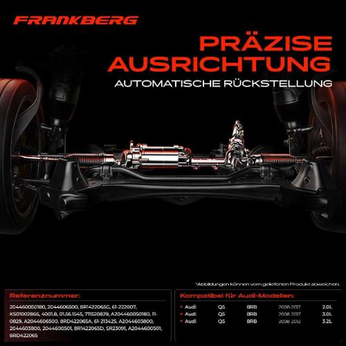 1x Lenkgetriebe Servolenkgetriebe für Audi Q5 8RB 2.0L 3.0L 2.0L 2008-2017 Bild 1x Lenkgetriebe Servolenkgetriebe für Audi Q5 8RB 2.0L 3.0L 2.0L 2008-2017