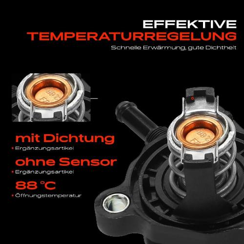 1x Thermostat Kühlmittel für Alfa Romeo Giulietta Fiat Bravo 2 Ducato Lancia Suzuki Bild 1x Thermostat Kühlmittel für Alfa Romeo Giulietta Fiat Bravo 2 Ducato Lancia Suzuki