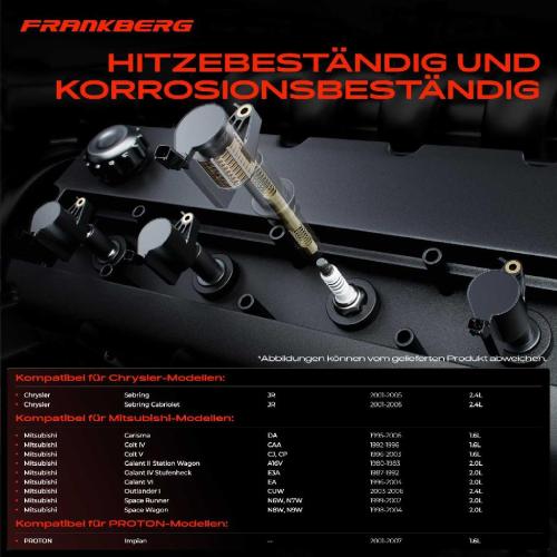 4x Zündmodul Zündspule für Chrysler Sebring Cabriolet Mitsubishi Carisma Stufenheck Colt IV V Galant VI Bild 4x Zündmodul Zündspule für Chrysler Sebring Cabriolet Mitsubishi Carisma Stufenheck Colt IV V Galant VI