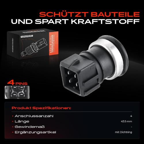 1x Kühlmitteltemperatur Sensor für Dacia Mitsubishi Nissan Opel Renault 1996-2021 Bild 1x Kühlmitteltemperatur Sensor für Dacia Mitsubishi Nissan Opel Renault 1996-2021