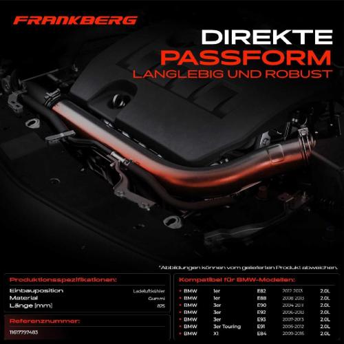 1x Kühlerschlauch Turboschlauch für BMW 1er Cabriolet E88 1er Coupe E82 3er E90 3er Cabriolet E93 E92 E91 E84 Bild 1x Kühlerschlauch Turboschlauch für BMW 1er Cabriolet E88 1er Coupe E82 3er E90 3er Cabriolet E93 E92 E91 E84