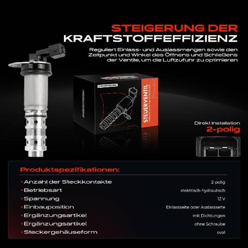 1x Steuerventil Nockenwellenverstellung für BMW E81 E87 3er E91 E90 E93 5er E60 E61 Bild 1x Steuerventil Nockenwellenverstellung für BMW E81 E87 3er E91 E90 E93 5er E60 E61
