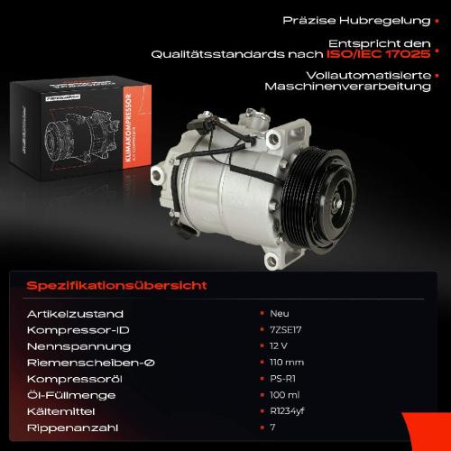 1x Klimakompressor für BMW 5er F90 G30 X5 F95 G05 7er G11 G12 X6 F96 G06 X7 G07 4.4L Bild 1x Klimakompressor für BMW 5er F90 G30 X5 F95 G05 7er G11 G12 X6 F96 G06 X7 G07 4.4L