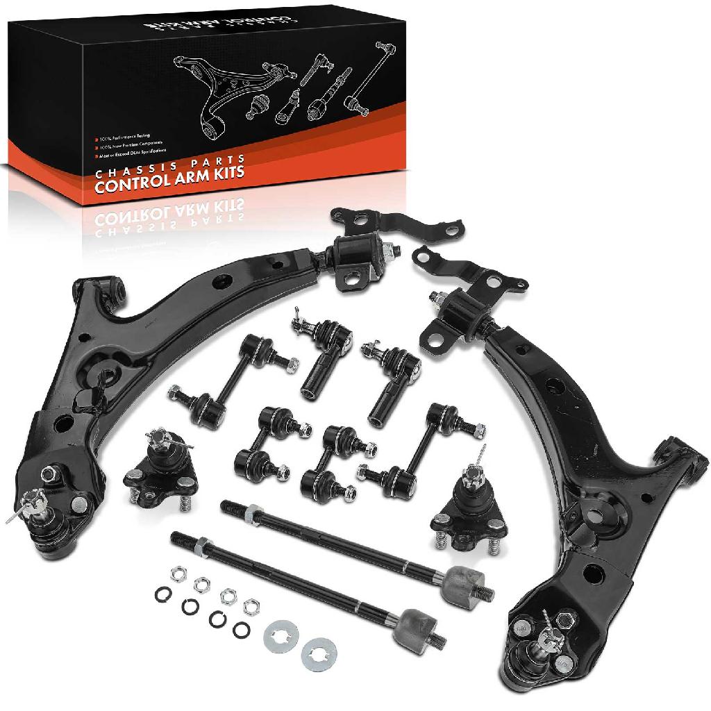 Frankberg 1x Querlenker Satz Vorderachse für Toyota Corolla Compact Liftback Station Wagon 1.3L 1.6L 1.4L 1992-2002
