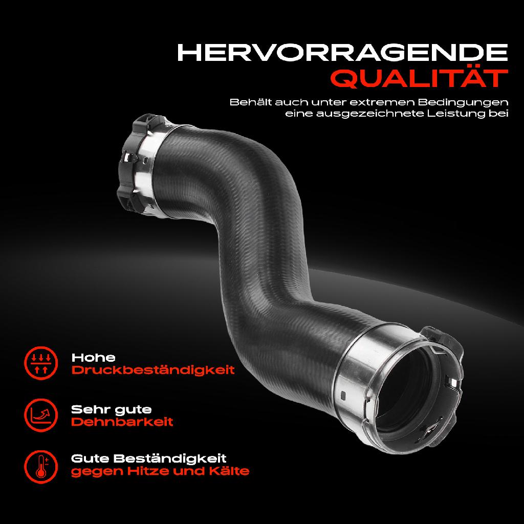 1x Kühlerschlauch Turboschlauch für Mercedes-Benz W204 C204 S204 W212 A207 C207 E-Klasse T-Model S212