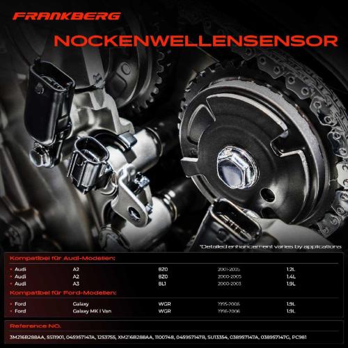 1x Nockenwellenposition Sensor für VW Golf IV Polo Audi A2 A3 Ford Galaxy Seat Skoda Fabia Bild 1x Nockenwellenposition Sensor für VW Golf IV Polo Audi A2 A3 Ford Galaxy Seat Skoda Fabia
