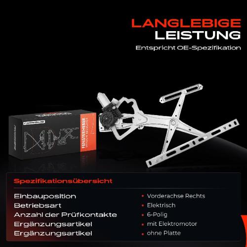 1x Fensterheber Vorne Rechts für Mercedes-Benz CLK Cabriolet C208 A208 Bild 1x Fensterheber Vorne Rechts für Mercedes-Benz CLK Cabriolet C208 A208