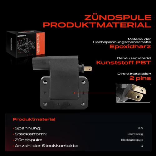 1x Zündmodul Zündspule für Nissan Sunny II B12 N13 Sunny II Hatchback N13 Sunny II Traveller B12 Bild 1x Zündmodul Zündspule für Nissan Sunny II B12 N13 Sunny II Hatchback N13 Sunny II Traveller B12