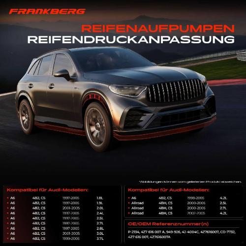 1x Luftfederung Kompressor für Audi A6 4B2 C5 Allroad 4BH C5 Bild 1x Luftfederung Kompressor für Audi A6 4B2 C5 Allroad 4BH C5
