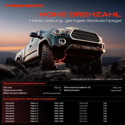 1x Servopumpe hydraulisch für Mitsubishi Pajero IV V8W V9W Bj ab 2006 Bild 1x Servopumpe hydraulisch für Mitsubishi Pajero IV V8W V9W Bj ab 2006