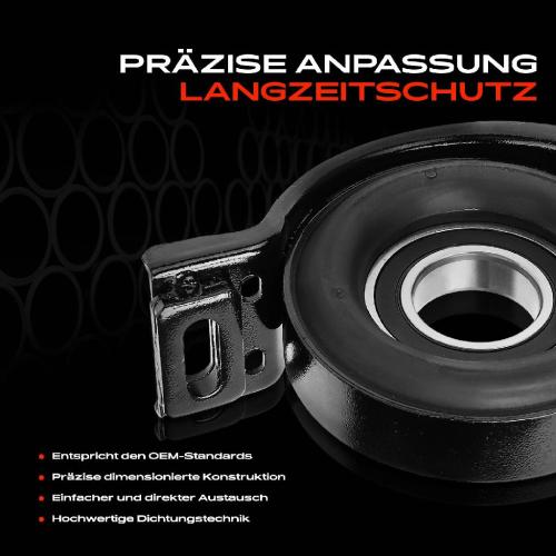 1x Lagerung Gelenkwelle Kardanwellenlager für Mercedes-Benz C-Klasse W203 CLK C209 Bild 1x Lagerung Gelenkwelle Kardanwellenlager für Mercedes-Benz C-Klasse W203 CLK C209