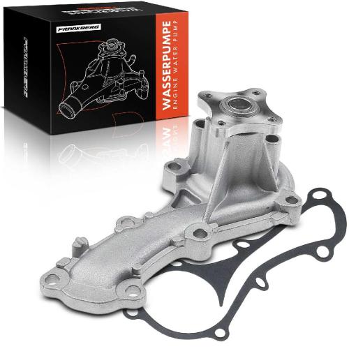 Frankberg 1x Wasserpumpe Kühlwasserpumpe für Nissan Almera II N16 Almera Tino V10 Primera P11 P12 WP12 WP11 Bild Frankberg 1x Wasserpumpe Kühlwasserpumpe für Nissan Almera II N16 Almera Tino V10 Primera P11 P12 WP12 WP11