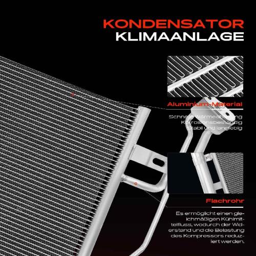 Frankberg 1x Kondensator Klimaanlage für Nissan Leaf NV200 Electric Bj ab 2010 Bild Frankberg 1x Kondensator Klimaanlage für Nissan Leaf NV200 Electric Bj ab 2010