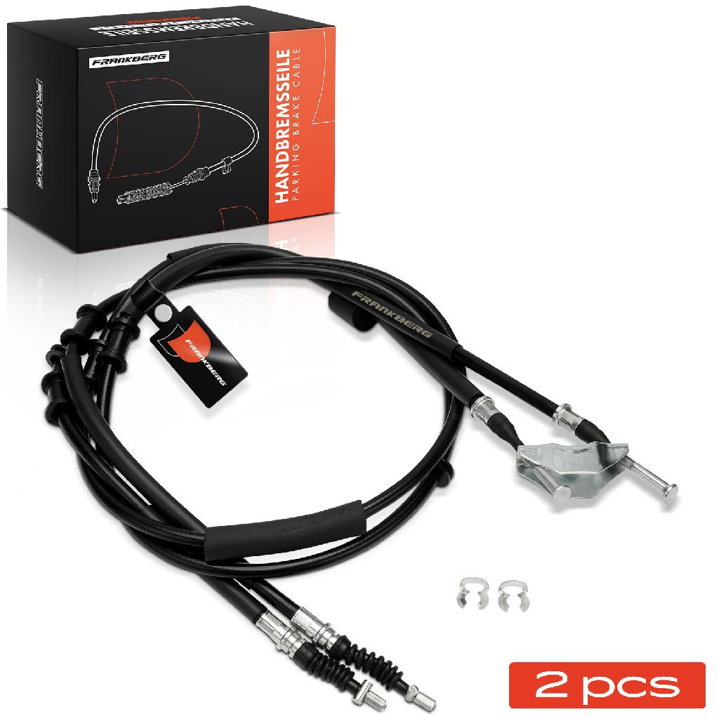 1x Seilzug Feststellbremse Hinterachse beidseitig für Opel Meriva Vauxhall Meriva Mk1 A