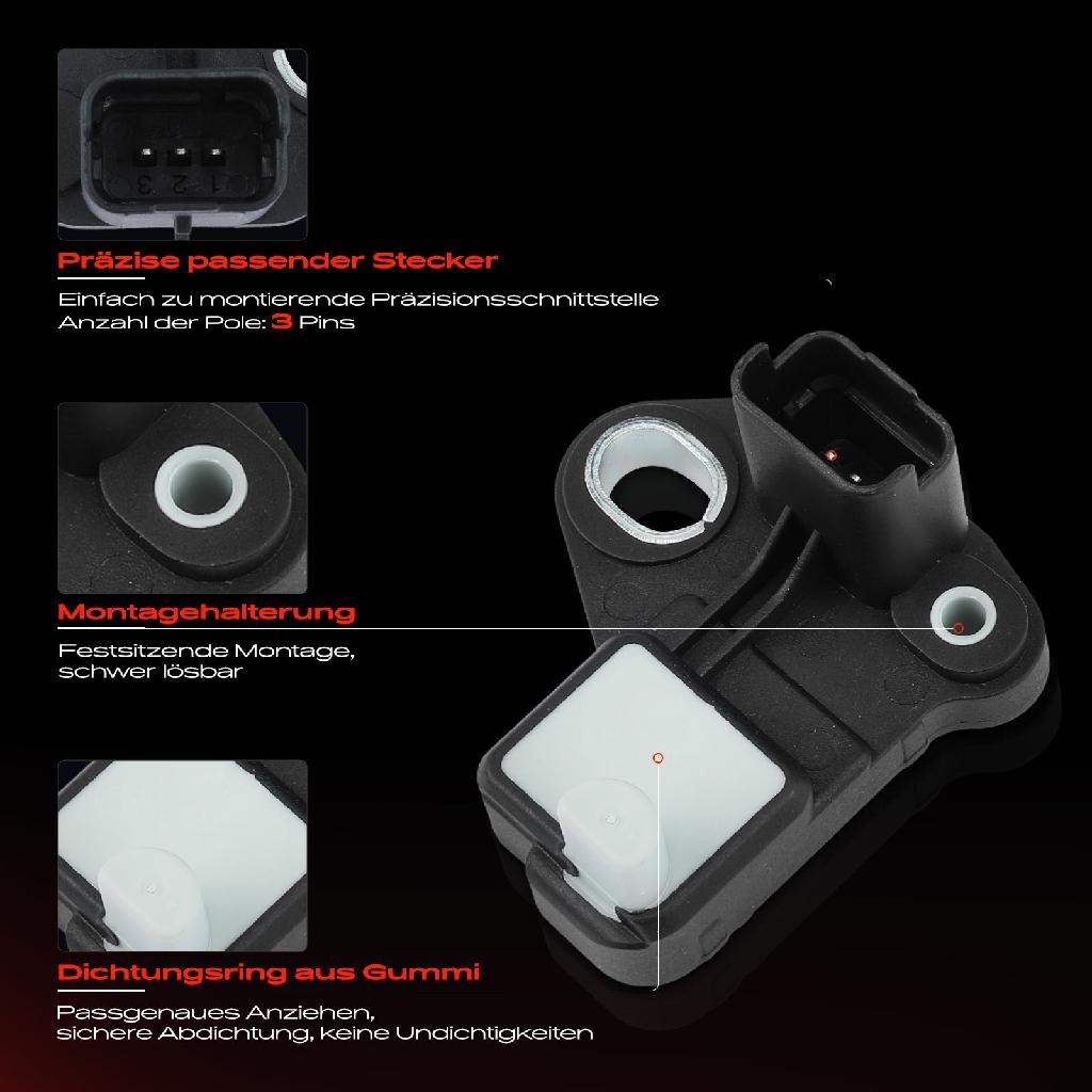 1x Kurbelwellensensor Impulsgeber für Citroën C1-C8 Peugeot 207 308 Ford Volvo V50