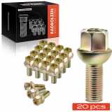 Frankberg 20x Radschraube für VW Golf Polo Passat Jetta Vento Audi A2 Seat Ibiza