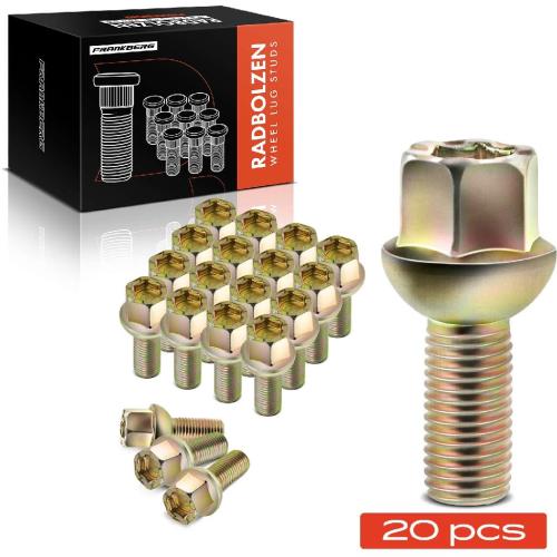 Frankberg 20x Radschraube für VW Golf Polo Passat Jetta Vento Audi A2 Seat Ibiza Bild Frankberg 20x Radschraube für VW Golf Polo Passat Jetta Vento Audi A2 Seat Ibiza