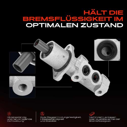 1x Hauptbremszylinder Bremszylinder für Peugeot 306 7A 7C 7B N3 N5 1.1L 1.4L 1.6L Bild 1x Hauptbremszylinder Bremszylinder für Peugeot 306 7A 7C 7B N3 N5 1.1L 1.4L 1.6L