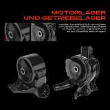 1x Getriebelagerlager Motorlager Vorne und Hinten für Hyundai Sonata V NF 2007-2010