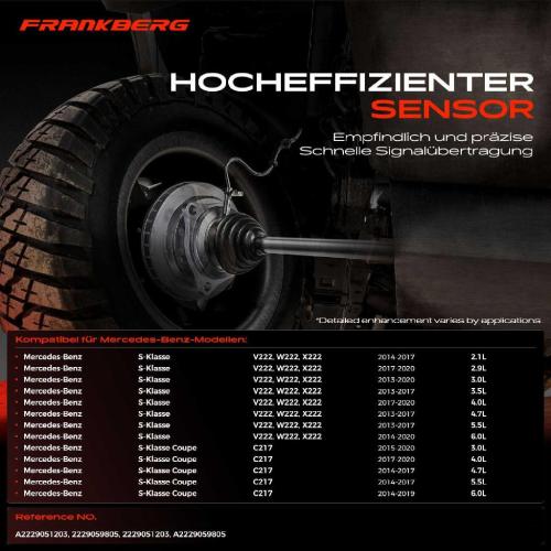 2x ABS Sensor Vorderachse beidseitig für BMW 2 Active Tourer F45 Gran F46 X1 F48 F39 MINI Mini Clubman F54 F60 Bild 2x ABS Sensor Vorderachse beidseitig für BMW 2 Active Tourer F45 Gran F46 X1 F48 F39 MINI Mini Clubman F54 F60