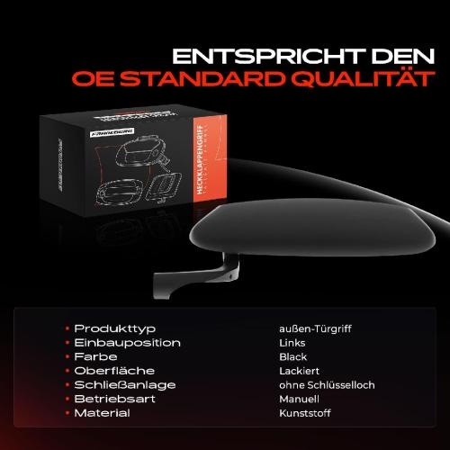 1x Türgriff Links außen für Fiat Punto 188 Punto Kasten/Schrägheck 1.2L 1.4L 1.8L 1.9L 1999-2012 Bild 1x Türgriff Links außen für Fiat Punto 188 Punto Kasten/Schrägheck 1.2L 1.4L 1.8L 1.9L 1999-2012