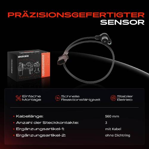 1x Kurbelwellensensor Impulsgeber für Porsche Cayenne 9PA 4.5L 2007-2010 Bild 1x Kurbelwellensensor Impulsgeber für Porsche Cayenne 9PA 4.5L 2007-2010