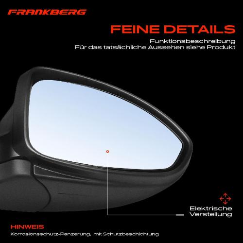 1x Außenspiegel Rechts für Chevrolet Cruze J300 1.4L 1.6L 1.7L 1.8L 2.0L 2009-2016 Bild 1x Außenspiegel Rechts für Chevrolet Cruze J300 1.4L 1.6L 1.7L 1.8L 2.0L 2009-2016