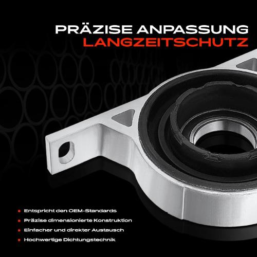 1x Lagerung Gelenkwelle Kardanwellenlager für BMW 7er E65 E66 E67 730d 740i 3.0L Bild 1x Lagerung Gelenkwelle Kardanwellenlager für BMW 7er E65 E66 E67 730d 740i 3.0L