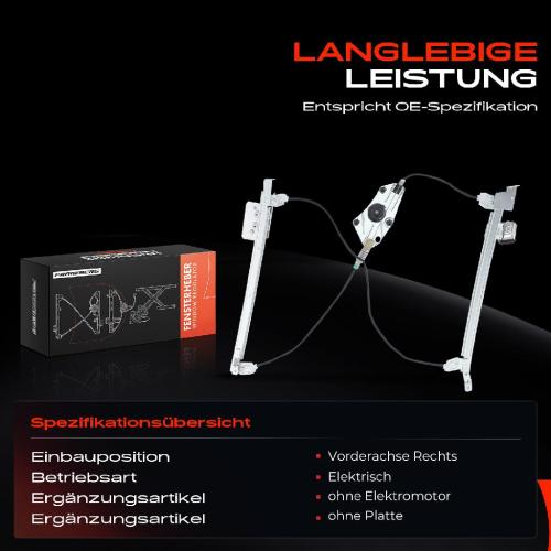 Frankberg 1x Fensterheber Vorne Rechts für VW EOS 1F7 1F8 2.0 2006-2015 Cabriolet Bild Frankberg 1x Fensterheber Vorne Rechts für VW EOS 1F7 1F8 2.0 2006-2015 Cabriolet