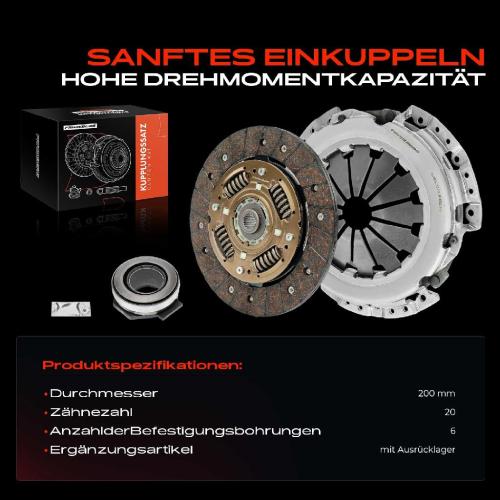 Frankberg 1x Kupplungssatz f r Alfa Romeo Mito Fiat 500 C 500L Panda Van Punto Lancia Ypsilon 0.9L 1.0L Bild Frankberg 1x Kupplungssatz f r Alfa Romeo Mito Fiat 500 C 500L Panda Van Punto Lancia Ypsilon 0.9L 1.0L