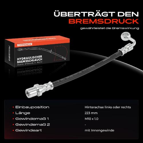 Frankberg 1x Bremsschlauch Bremsschläuche Hinterachse Links oder Rechts für Subaru Outback Legacy III BE BH IV BL BP Bild Frankberg 1x Bremsschlauch Bremsschläuche Hinterachse Links oder Rechts für Subaru Outback Legacy III BE BH IV BL BP