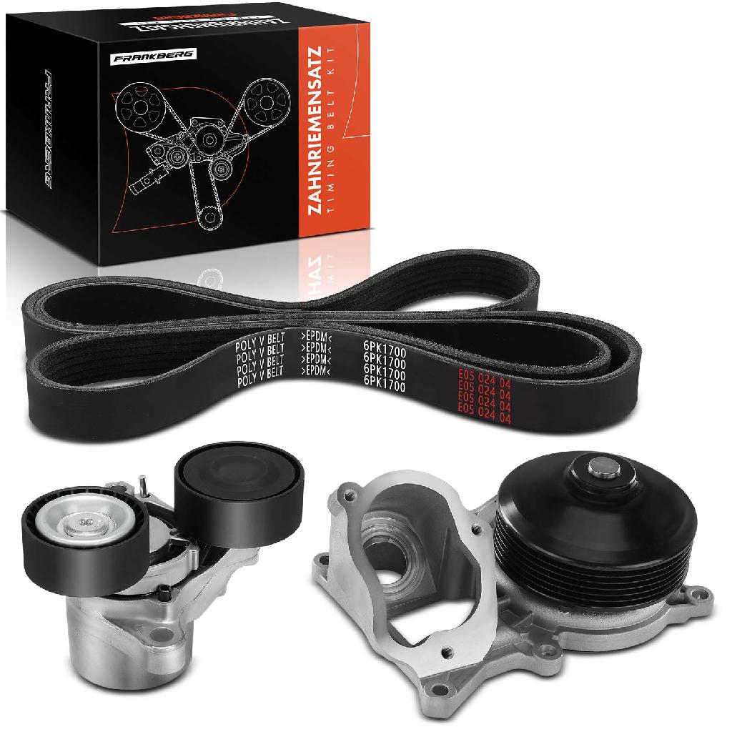 1x Keilrippenriemensatz Wasserpumpe für BMW 3er E90 E91 E92 E93 F30 F31 2.0L