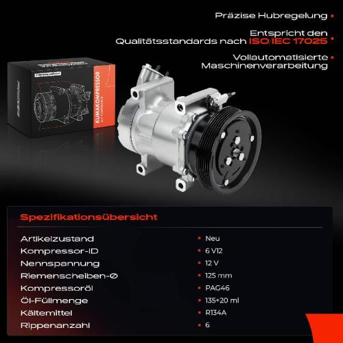1x Klimakompressor für Renault Clio II Twingo I Kangoo Nissan Kubistar X76 Bild 1x Klimakompressor für Renault Clio II Twingo I Kangoo Nissan Kubistar X76