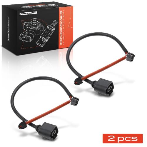 2x Warnkontakt Bremsbelagverschleiß Vorderachse für VW Touareg Porsche Panamera 2002-2016 Bild 2x Warnkontakt Bremsbelagverschleiß Vorderachse für VW Touareg Porsche Panamera 2002-2016