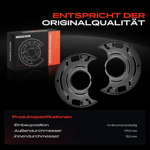 2x Ankerblech Bremsscheibe Vorderachse Beidseitig für Nissan Primera Hatchback P11 P10 1990-2002 Bild 2x Ankerblech Bremsscheibe Vorderachse Beidseitig für Nissan Primera Hatchback P11 P10 1990-2002