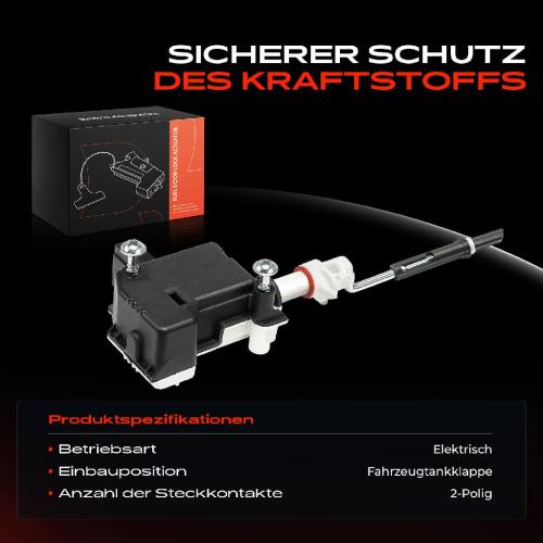 1x Stellelement Zentralverriegelung Tankklappe für VW Golf Van IV Variant Bora Touareg Bild 1x Stellelement Zentralverriegelung Tankklappe für VW Golf Van IV Variant Bora Touareg