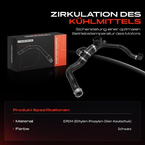 1x Kühlerschlauch Wasserschlauch für Mercedes-Benz S-Klasse V222 W222 X222 Bild 1x Kühlerschlauch Wasserschlauch für Mercedes-Benz S-Klasse V222 W222 X222