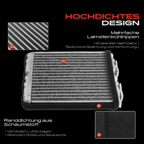 1x Wärmetauscher Innenraumheizung für Mitsubishi Lancer Ford Nissan Proton Persona Bild 1x Wärmetauscher Innenraumheizung für Mitsubishi Lancer Ford Nissan Proton Persona