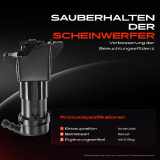 1x Scheinwerferreinigung Waschwasserdüse Vorne Links für Audi A6 4F2 C6 2008-2011
