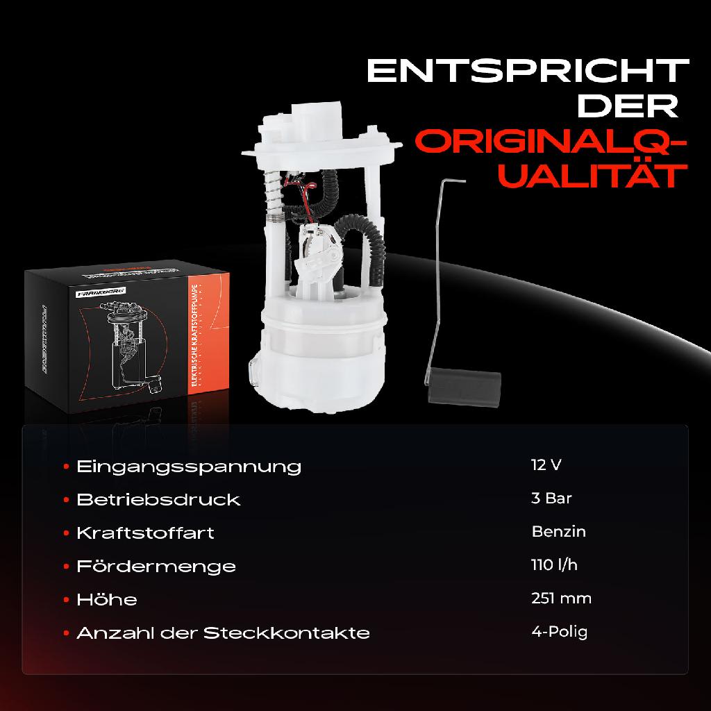 1x Kraftstoffpumpe für Fiat Panda 141 Panda Kasten/Schrägheck 1.0L 1.1L 1986-2004