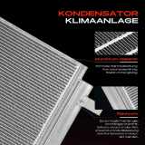 1x Kondensator Klimaanlage für Opel Astra K Sports Tourer B16 Bj ab 2015