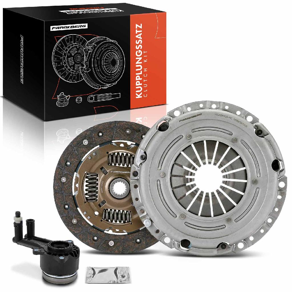 1x Kupplungssatz für Ford Fiesta V JD JH Fiesta V Van Fusion JU Mazda 2 DY 1.2L 1.3L 1.4L 2001-2012