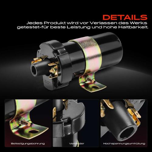 1x Zündmodul Zündspule für VW Golf II Polo Passat Jetta LT 28-35 Bus Kasten Pritsche/Fahrgestell Bild 1x Zündmodul Zündspule für VW Golf II Polo Passat Jetta LT 28-35 Bus Kasten Pritsche/Fahrgestell