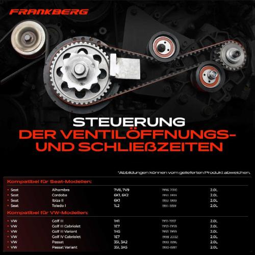 1x Zahnriemensatz Zahnriemen Wasserpumpe für VW Golf Passat Transporter Seat Ibiza Bild 1x Zahnriemensatz Zahnriemen Wasserpumpe für VW Golf Passat Transporter Seat Ibiza